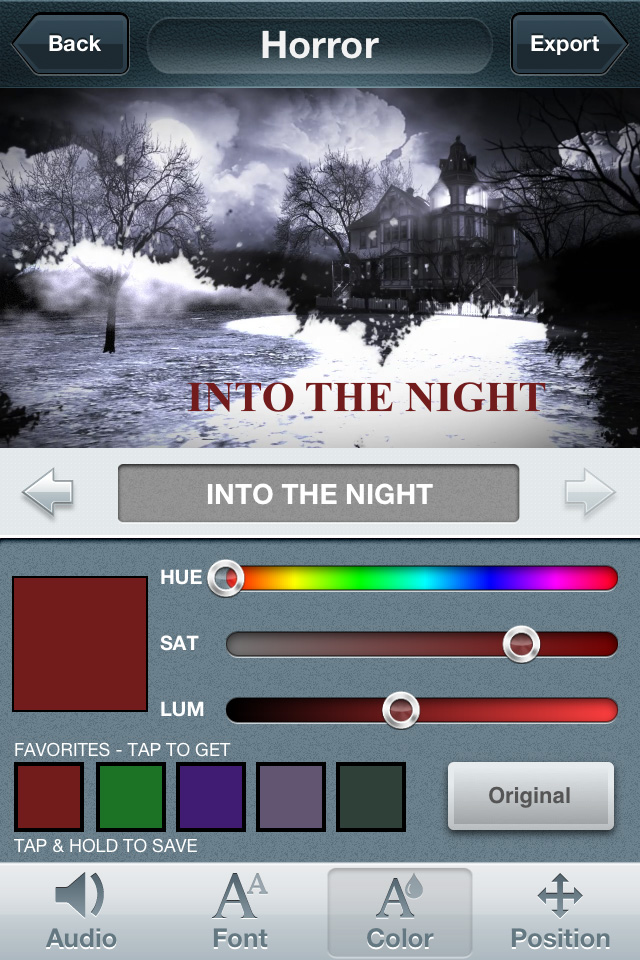 iPhone Screenshot 1